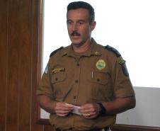 Polícia Militar recebe representantes da JICA com palestras sobre policiamento comunitário em São José dos Pinhais, na RMC