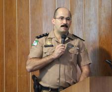 Polícia Militar recebe representantes da JICA com palestras sobre policiamento comunitário em São José dos Pinhais, na RMC
