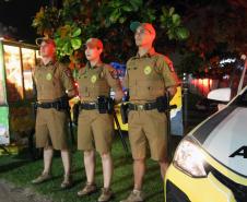 Segurança garante a festa de 27 mil pessoas nos shows gratuitos do Governo do Estado em Matinhos e Guaratuba