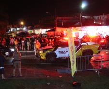 Segurança garante a festa de 27 mil pessoas nos shows gratuitos do Governo do Estado em Matinhos e Guaratuba