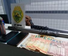Patrulha do Sossego prende dupla e apreende mais de 80 porções de crack e cocaína em Paranaguá (PR)