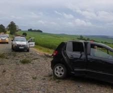 PM recupera objetos roubados e prende três homens envolvidos no crime