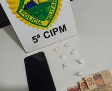  Quatro pessoas e diversas drogas são apreendidas em menos de oito horas, em ações distintas no Noroeste do Paraná 