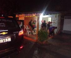 Em Araucária, na RMC, PM desencadeia 4ª edição da Operação União e aborda mais de 160 pessoas; um bebê foi desengasgado