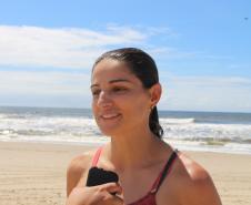 Desafio da Pedra do Cristo estimula competição entre guarda-vidas do Corpo de Bombeiros em Guaratuba