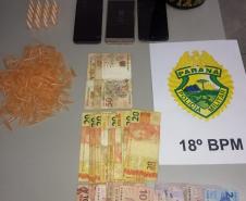 PM deflagra Operação Saturnal contra o tráfico de drogas e apreende armas, drogas e R$ 9,8 mil em dinheiro