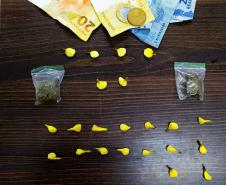 Adolescente é encaminhado pela PM por uso de drogas após denúncia em Matinhos, no Litoral do estado