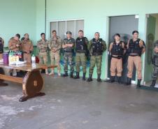 Solenidade marca entrega de embarcação doada ao Batalhão Ambiental de Umuarama (PR)