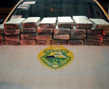 BPRv apreende mais de 30 quilos de cocaína pura em Guaratuba; droga vale mais de R$ 1 milhão