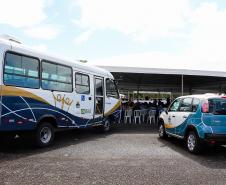Ministério da Cidadania entrega mais de 230 viaturas durante solenidade na APMG em São José dos Pinhais, na RMC