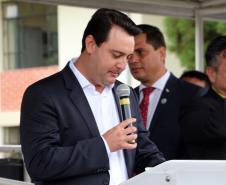 Ministério da Cidadania entrega mais de 230 viaturas durante solenidade na APMG em São José dos Pinhais, na RMC