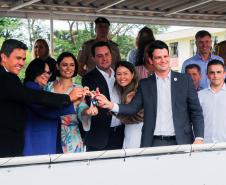 Ministério da Cidadania entrega mais de 230 viaturas durante solenidade na APMG em São José dos Pinhais, na RMC