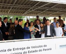 Ministério da Cidadania entrega mais de 230 viaturas durante solenidade na APMG em São José dos Pinhais, na RMC