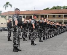 Solenidade marca a troca de Comando do Batalhão de Operações Especiais em Curitiba