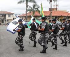 Solenidade marca a troca de Comando do Batalhão de Operações Especiais em Curitiba