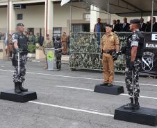 Solenidade marca a troca de Comando do Batalhão de Operações Especiais em Curitiba