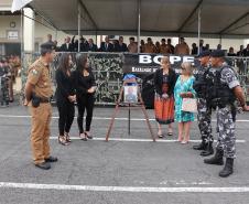 Solenidade marca a troca de Comando do Batalhão de Operações Especiais em Curitiba