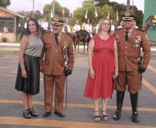 Regimento de Polícia Montada da PM celebra passagem de comando durante solenidade militar em Curitiba