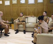 Comandante-Geral da PM recebe a medalha “Sentinelas da Saúde” do Diretor de Saúde da PM em Curitiba
