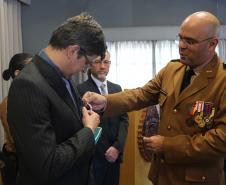 Hospital da Polícia Militar recebe novo comandante e homenageia profissionais da saúde em solenidade na Capital do estado