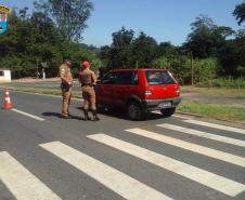 Polícia Rodoviária Estadual faz operações com unidades especializadas da PM para evitar a disseminação do coronavírus