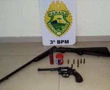  Em quatro dias, Batalhão da PM apreende nove armas de fogo no Sudoeste do estado