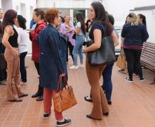 Encontro Cultural no Cine Passeio em Curitiba marca homenagem da PM ao Dia Internacional da Mulher
