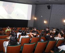 Encontro Cultural no Cine Passeio em Curitiba marca homenagem da PM ao Dia Internacional da Mulher