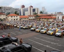 Polícia Militar faz megaoperação 100 com 500 policiais militares nas ruas da Capital; foco é a prevenção