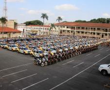 Polícia Militar faz megaoperação 100 com 500 policiais militares nas ruas da Capital; foco é a prevenção