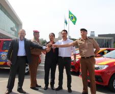 Polícia Militar recebe 75 novas viaturas para reforçar a frota no Paraná