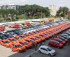 Polícia Militar recebe 75 novas viaturas para reforçar a frota no Paraná