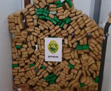Mais de 280 quilos de maconha e mais de 1,6 quilo de haxixe são apreendidos por policiais militares do BPFron no Oeste do estado