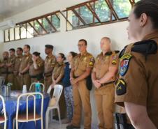 5º Batalhão realiza comemoração em homenagem aos PMs aniversariantes e ao policial destaque do mês