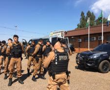 Cadetes da APMG visitam BPFron e participam de operações em fronteira, no Oeste do estado