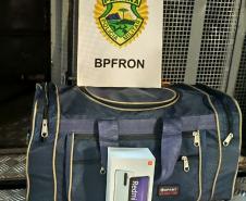 Em ocorrências distintas, BPFron apreende drogas e mercadorias contrabandeadas no Oeste do estado