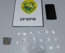 PM prende três homens e apreende 50 porções de drogas no Sudeste do estado em situações distintas