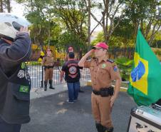 Batalhão Rodoviário da PM recebe doação de materiais de higiene para auxiliar no combate ao coronavírus