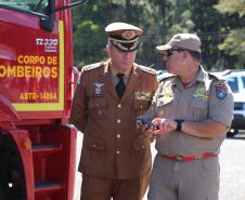 Polícia Militar e Corpo de Bombeiros recebem 81novas viaturas para reforçar atendimento à população em todo estado