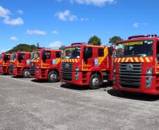 Polícia Militar e Corpo de Bombeiros recebem 81novas viaturas para reforçar atendimento à população em todo estado