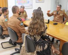 Oficial da PM recebe homenagem do Comando-Geral da PM antes de entrar para a reserva remunerada