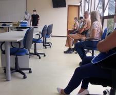 HPM disponibiliza vacinas da gripe para servidores da Secretaria da Segurança em Curitiba