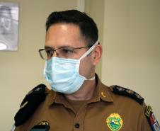 HPM disponibiliza vacinas da gripe para servidores da Secretaria da Segurança em Curitiba