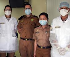 HPM disponibiliza vacinas da gripe para servidores da Secretaria da Segurança em Curitiba