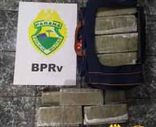 Polícia Rodoviária apreende R$ 100 mil em maconha sintética no Norte do estado
