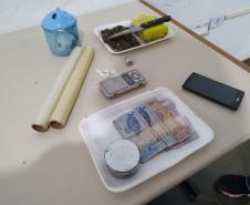 Porções de maconha e cocaína são apreendidas e mulher acaba presa em Ibiporã, no Norte do Paraná
