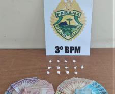 No Sudoeste do estado, PM apreende drogas em Pato Branco e Palmas