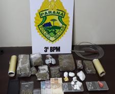 PM prende seis pessoas e apreende mais de um quilo e meio de drogas no Sudoeste do estado
