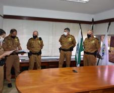 Comandante-Geral da PM preside troca de comando do 5º CRPM em Cascavel (PR)