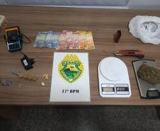 Na RMC, PM prende homem e apreende mais de 200 gramas de drogas